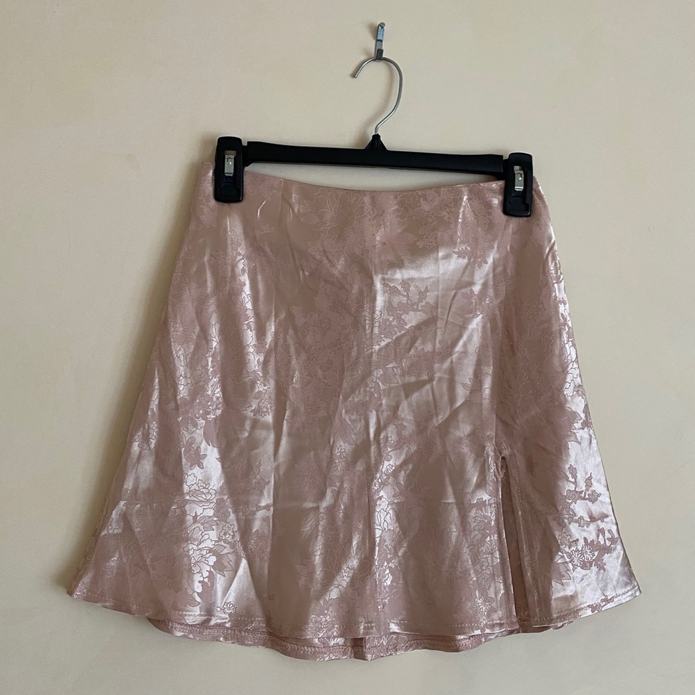 Silky Pink Verge Girl Skirt